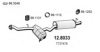 ASSO 12.8033 Middle-/End Silencer